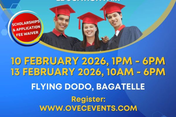 OVEC In Person Education Fair Feb 10 & 13 February 2026 & Open Days – DO NOT MISS OUT!